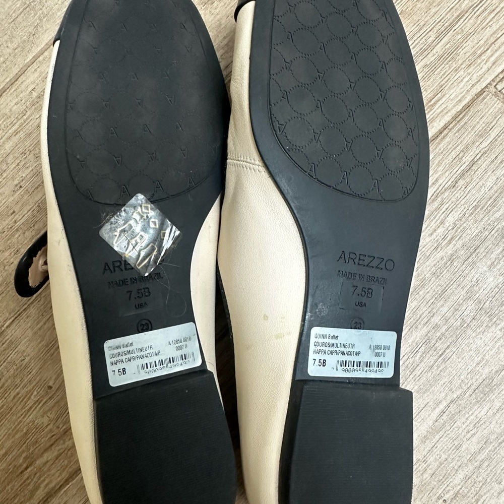 NWT Arezzo Quinn Ballet Flats Shoes - Picture 8 of 9